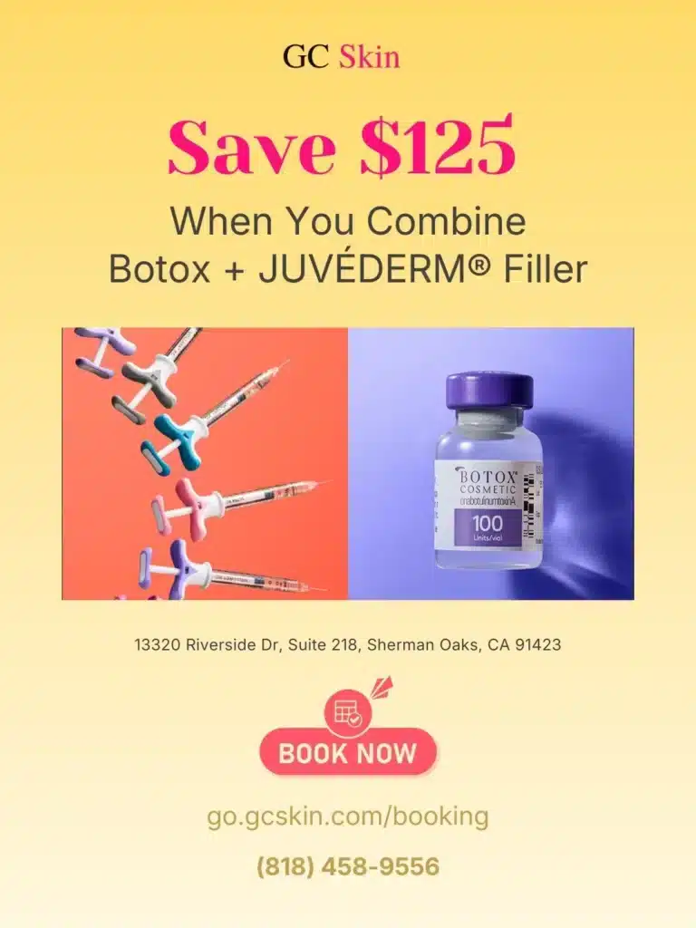 Especial Botox y rellenos Juvederm en GC Skin Medspa